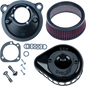 S&S CYCLE Mini Teardrop Stealth Air Cleaner Kit - Gloss Black 170-0440C
