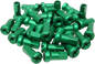 MOOSE OFFROAD Spoke Nipples - MX1 - Green - 8 Gauge - Set 24-860