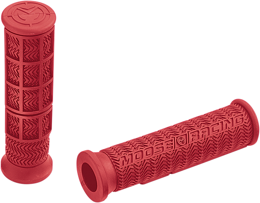 MOOSE OFFROAD Stealth ATV Grips - Red B01MAR