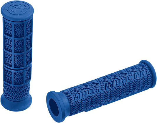 MOOSE OFFROAD Stealth ATV Grips - Blue B01MAU