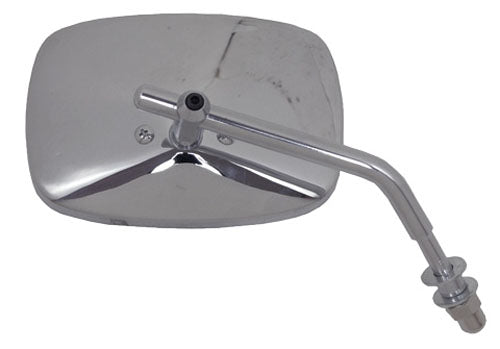EMGO Mirror Har Plain 20-21708 - Durable Motorcycle Rearview Mirror