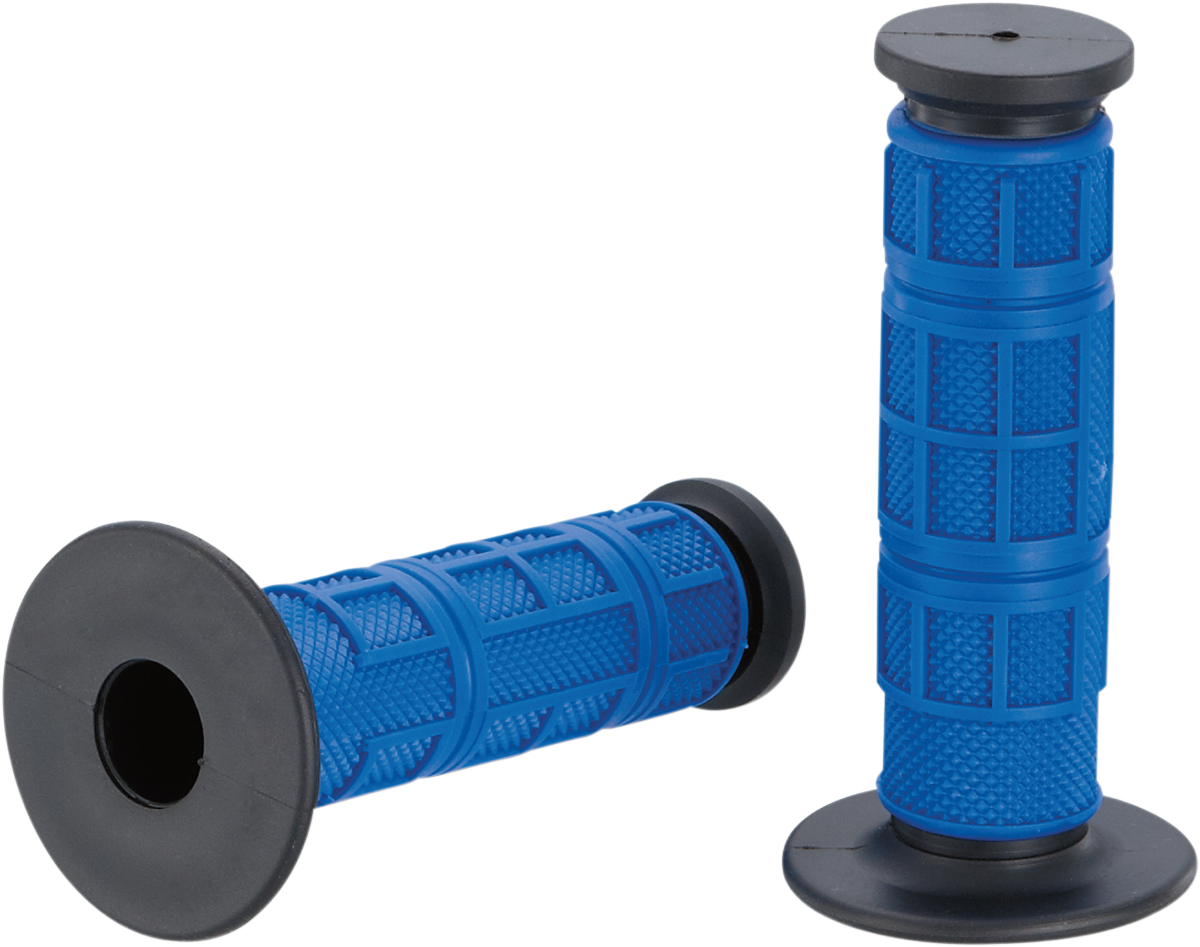 MOOSE OFFROAD Qualifier Grips - Full Waffle - Blue MG-11-UBM