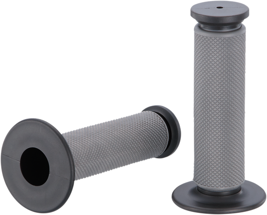 MOOSE OFFROAD Qualifier Grips - Diamond - Gray MG-12-XBM