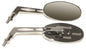 EMGO Mirror Oval Long JAP Part 20-26307 for Motorcycles and Scooters