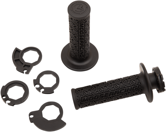 MOOSE OFFROAD 36 Series Lock-On Grips - Black/Gold B36MRB-D