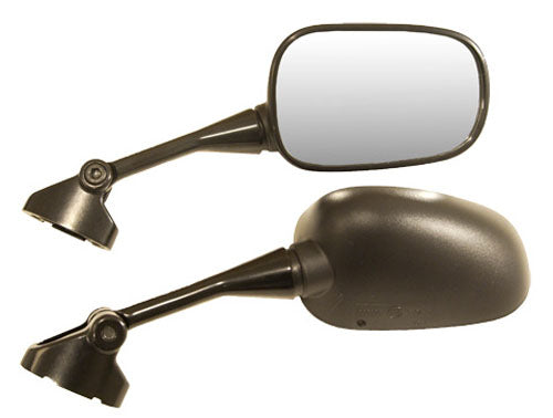 EMGO Left Side Mirror for Honda 88120-MCW-D01, Black