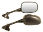 EMGO Left Side Mirror for Honda 88120-MCW-D01, Black