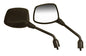 EMGO Left Side Mirror for Yamaha 4BR-26280-00 - Black