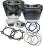 S&S CYCLE 97" Big Bore Cylinder Kit - Wrinkle Black - Twin Cam 910-0205