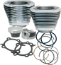 S&S CYCLE 97" Big Bore Cylinder Kit - Silver - Twin Cam 910-0201
