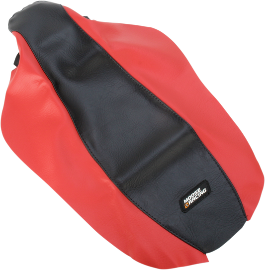 MOOSE OFFROAD Seat Cover - Red/Black - Honda CRF8001-13