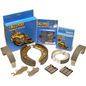 EMGO Brake Shoes 39100+1mm for Reliable Stopping Power