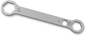 CRUZTOOLS Wrench - Front/Rear Axle - Closed End - 14 mm x 22 mm x 27 mm AW142227