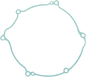 MOOSE OFFROAD Outer Clutch Cover Gasket - Kawasaki 816547mse