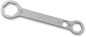 CRUZTOOLS Wrench - Front/Rear Axle - Closed End - 14 mm x 22 mm x 32 mm AW142232
