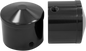 AVON GRIPS Front Axle Nut Cover - Black - Air Cushion - 1" AXL-AIR-ANO