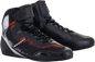 ALPINESTARS Faster-3 Rideknit® Shoes - Black/Silver/Red - US 14 / EU 48 2510319193014