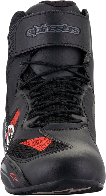 ALPINESTARS Faster-3 Rideknit® Shoes - Black/Gray/Red - US 14 / EU 48 2510319116514