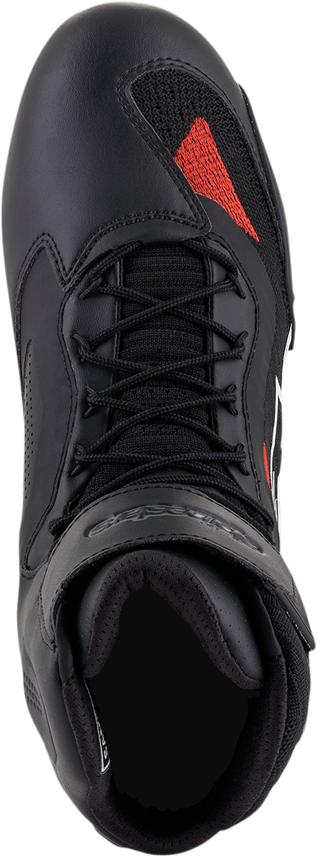 ALPINESTARS Faster-3 Rideknit® Shoes - Black/Gray/Red - US 12.5 / EU 46 25103191165125