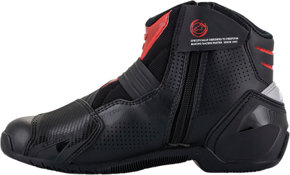ALPINESTARS SMX1-R V2 Boots - Black/Red - US 11.5 / EU 46 2224021-13-46