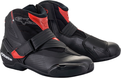 ALPINESTARS SMX1-R V2 Boots - Black/Red - US 11.5 / EU 46 2224021-13-46
