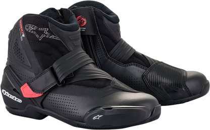 ALPINESTARS Stella SMX-1 R V2 Vented Boots - Black/Pink - US 7 / EU 38 2224121-1839-38
