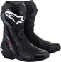 ALPINESTARS Supertech R Vented Boots - Black - US 6 / EU 39 2220121-10-39
