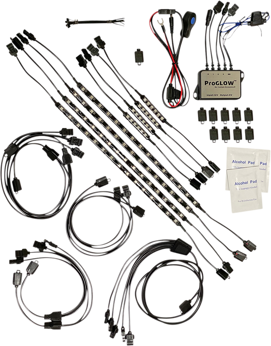 CUSTOM DYNAMICS ProGLOW™ Light Kit - Engine/Ground PG-ENG-G-KIT