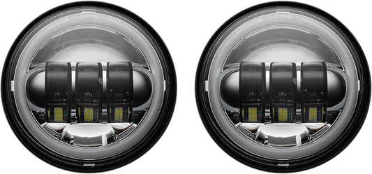 CUSTOM DYNAMICS 4-1/2" Passing Lamps - Chrome PG-45-C