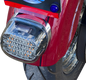 CUSTOM DYNAMICS Taillight w/ Integrated Turn Signal - Top Window - Smoked Lens CD-INT-TL-W-S