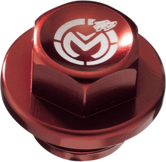 MOOSE OFFROAD Magnetic Float Bowl Drain Plug By Zip-ty - Red DP117