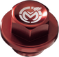 MOOSE OFFROAD Magnetic Float Bowl Drain Plug By Zip-ty - Red DP117