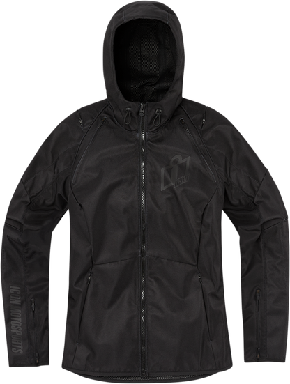ICON Women's Airform™ Jacket - Black - Large 2822-1402