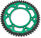 MOOSE OFFROAD Dual Sprocket - 48 Tooth - Green - Kawasaki/Suzuki 1210-460-48-15X