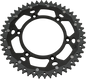 MOOSE OFFROAD Dual Sprocket - 48 Tooth - Black - Honda 1210-210-48-10X
