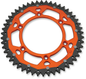 MOOSE OFFROAD Dual Sprocket - 51 Tooth - Orange - Husqvarna/Husaberg/KTM 1210-897-51-14X