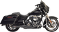 BASSANI XHAUST Road Rage II 2-Into-1 Mid-Length Exhaust System - Black 1F62B