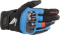 ALPINESTARS Honda SMX Z Drystar® Gloves - Black/Blue/Bright Red - XL 3527321-1737-XL