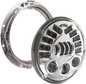 CUSTOM DYNAMICS Adaptive Headlight with Mount - 7" - Chrome PB-7A-13-C
