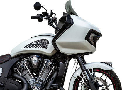 KLOCK WERKS Flare® Windshield - 11" - Tinted - '20-'25 Indian KWW-04-0584-T