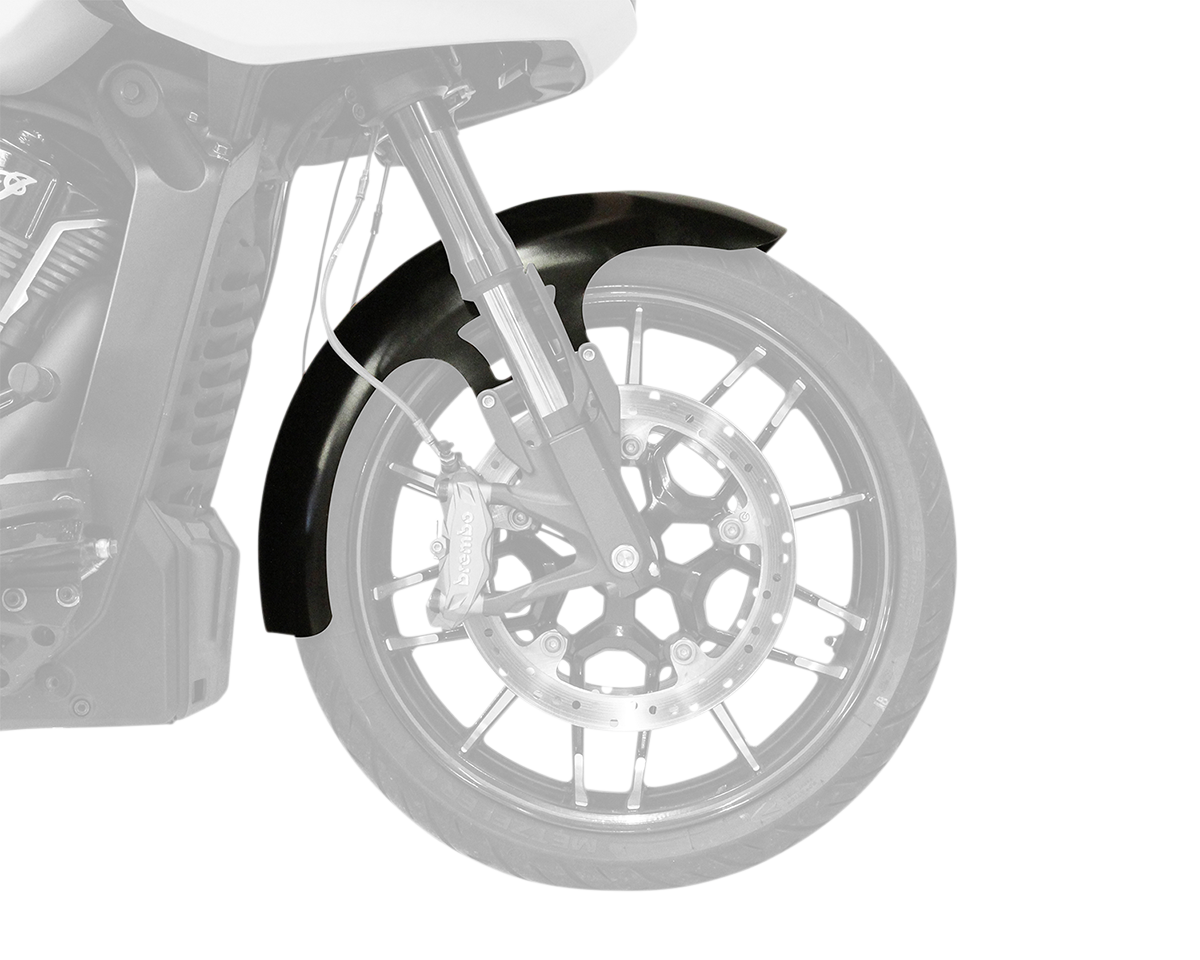 KLOCK WERKS Hugger Front Fender - Black - 16"-19" - HD Challenger/Chief/Pursuit KWF-04-0587