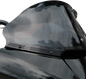KLOCK WERKS Flare® Windshield Trim - Logo - Blacked Out - Harley-Davidson® KWW-01-0582