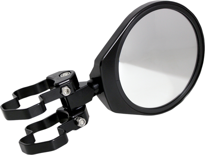 KLOCK WERKS Mirror - Side View - Round - Black - Right - Kit KWS-05-0612