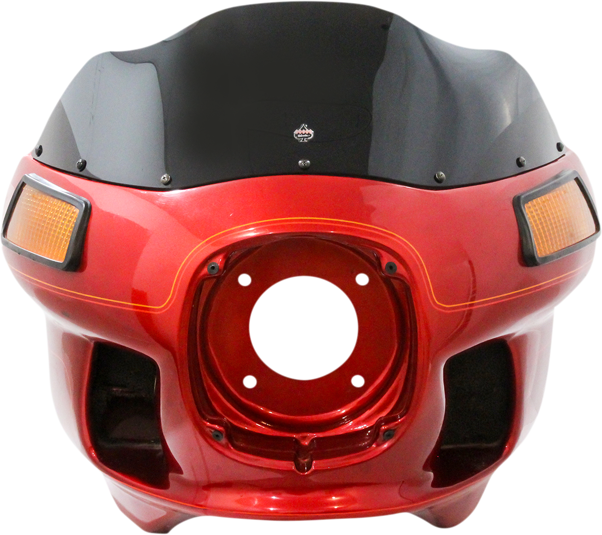 KLOCK WERKS Flare® Windshield - 9" - Black - '83-'93 FXRT KWW-02-0604