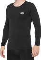 100% Basecamp Long-Sleeve Base Layer - Black - Small 40045-00000