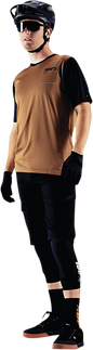 100% Ridecamp Short-Sleeve Jersey - Terracotta/Black - XL 40027-00018