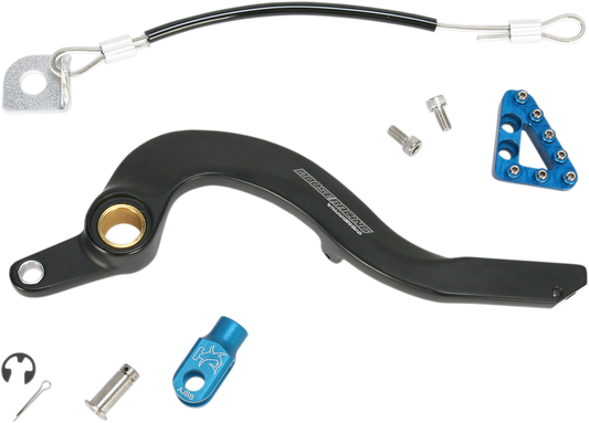 MOOSE OFFROAD Brake Pedal - Blue - Yamaha 82-0222-21-22