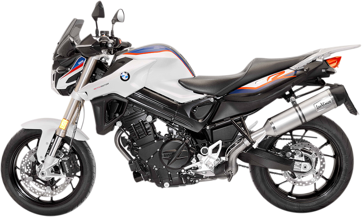 LEOVINCE LV One Evo Slip-On Muffler - Stainless Steel - 800 GT 14356EU