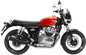 LEOVINCE Classic Racer Slip-On Muffler - Black - GT 650/Interceptor 650 15007BU