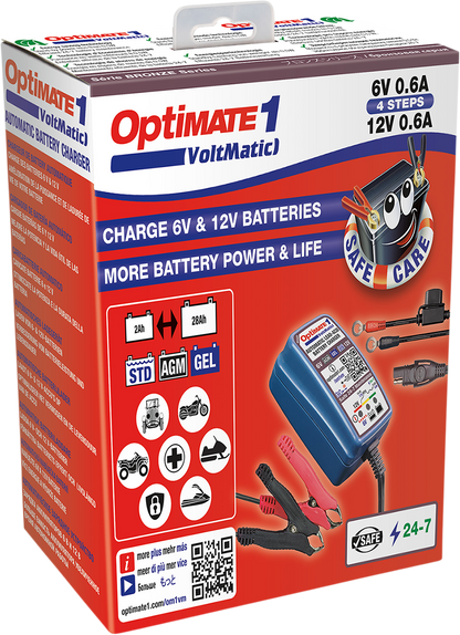 TECMATE Battery Charger/Maintainer TM-401A